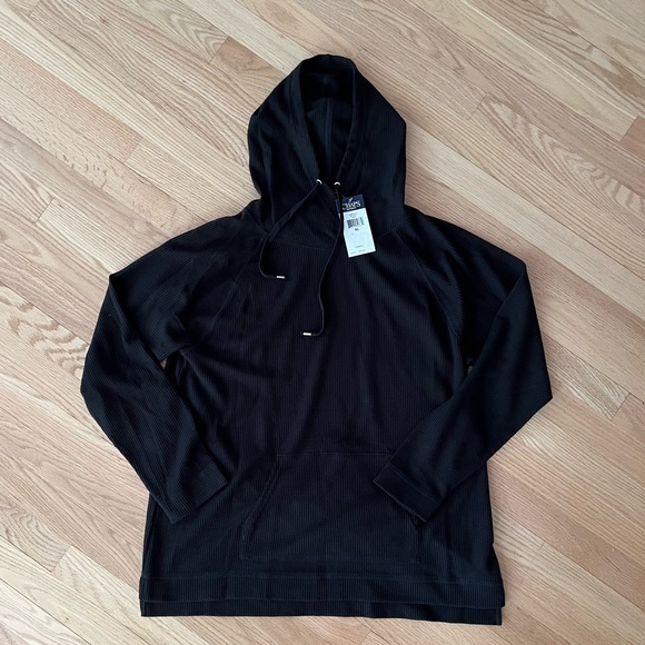 NWT Chaps Sport Women’s Ribbed Hoodie - Picture 1 of 4